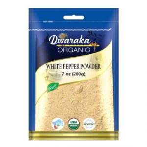 White Pepper Powder By Dwaraka Organic