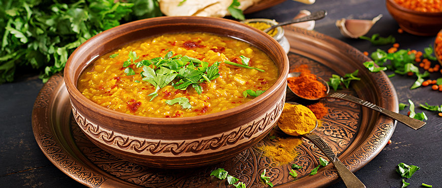 Delicious Dishes Made From Organic Pulses 1 Dal Curry