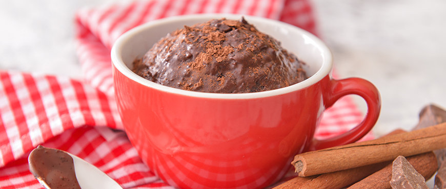 Chocolate Cinnamon Mug Cake