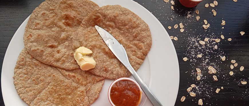 Celebrate Father’s Day by Preparing Delicious Dishes with Organic Ingredients! 3 Oats Roti