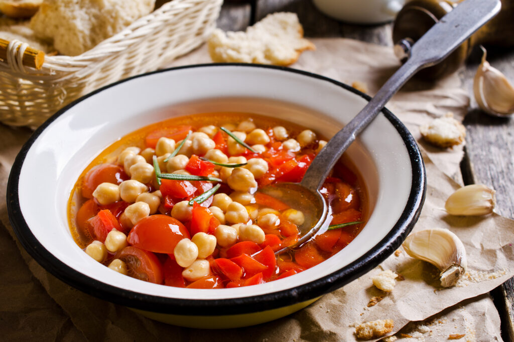 Recipe 2 Chickpea Tomato Soup
