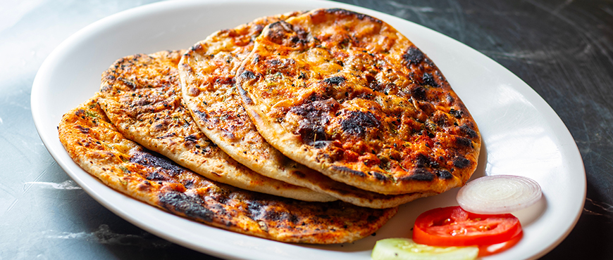 Home-Style Indian Flatbreads, Now Made Better with Organic Ingredients 2 Whole Wheat Masala Kulcha