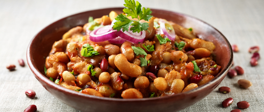 A Delicious Thanksgiving Menu Rooted in Authentic Indian Flavors 2 Rajma Chaat Bites