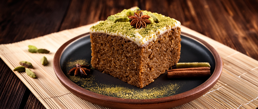 Buckwheat Cardamom Cake