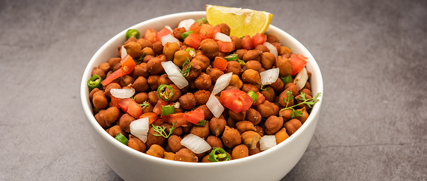 Spiced Chana Chaat