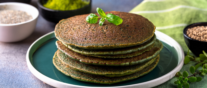 ragi flour pancakes