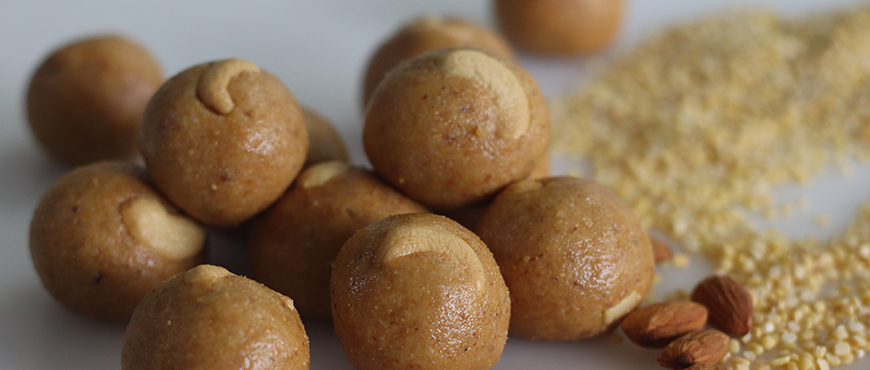 Tricolor Homemade Delights for Republic Day Using Dwaraka Organic’s Ingredients 5 Moong Dal Ladoo